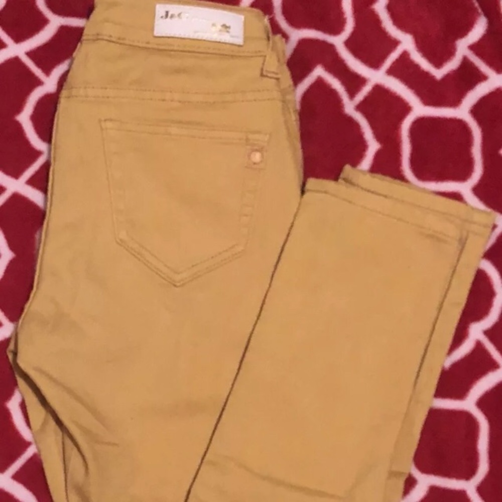 J & C Jeans•Size 3•Mustard Color•